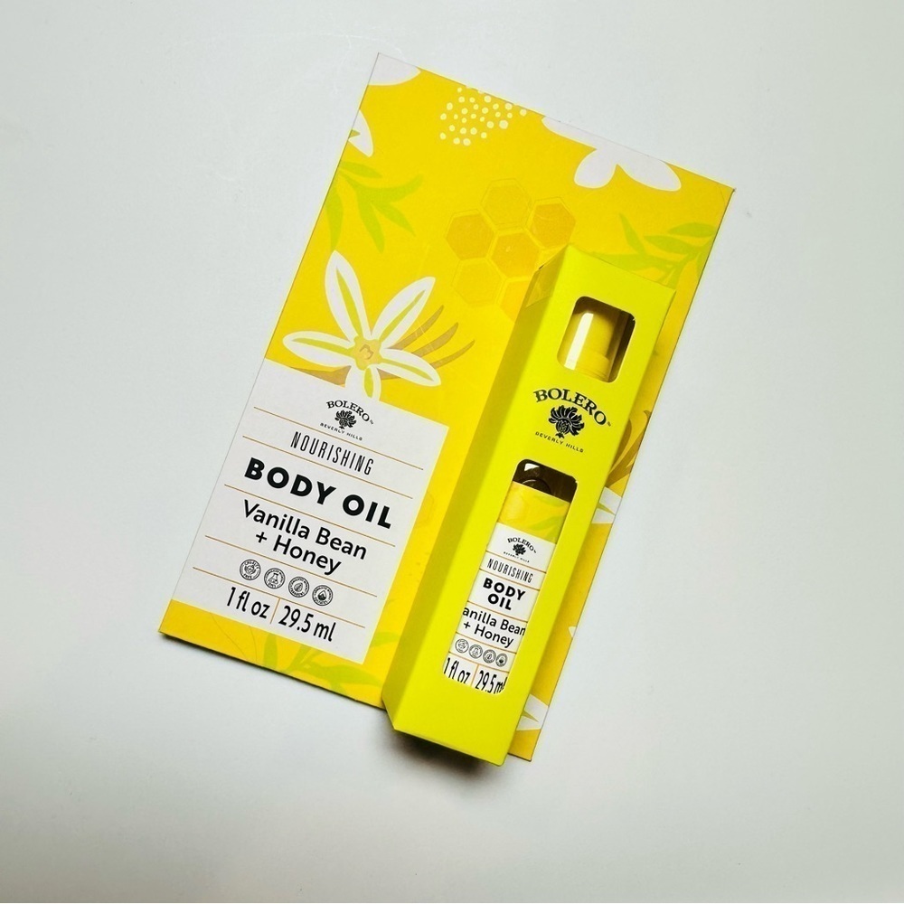 Bolero Beverly Hills Vanilla Bean + Honey Refreshing Body Oil   1 fl oz| 29.5 mL